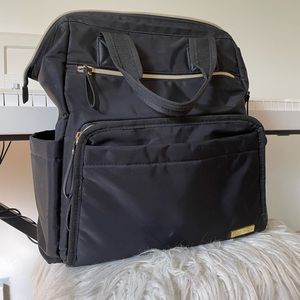 SKIP HOP Mainframe Wide Open Diaper Bag Backpack